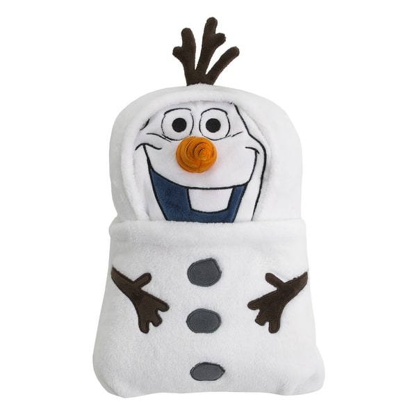 slide 2 of 5, Disney Frozen Winter Cheer Character Shaped Blanket