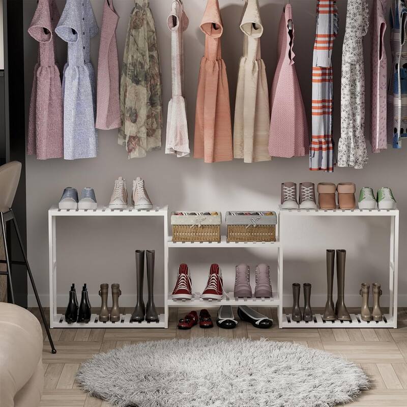 Towel Rack Bathroom Storage Shelves Over The Toilet with Towel Bar