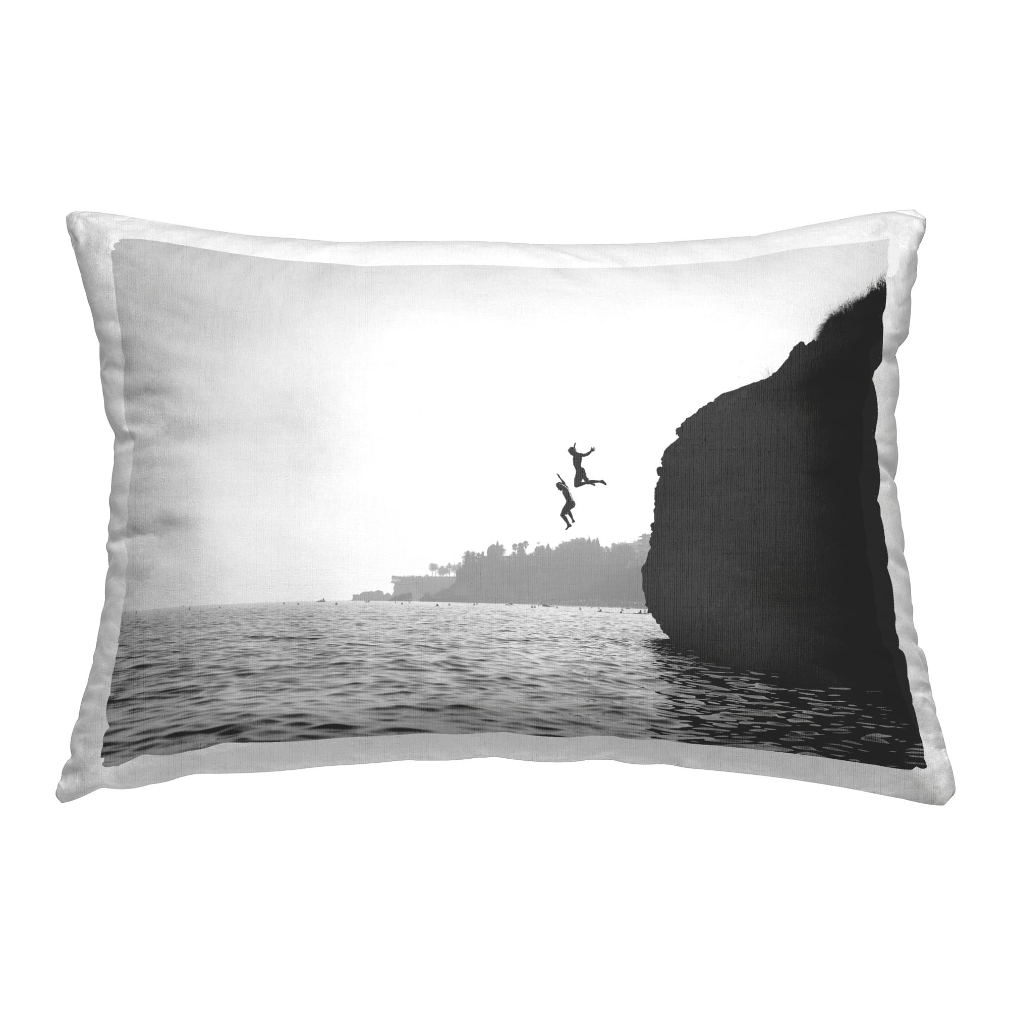 Stupell Summer Sea Diving Decorative Printed Throw Pillow Design by Sisi and Seb