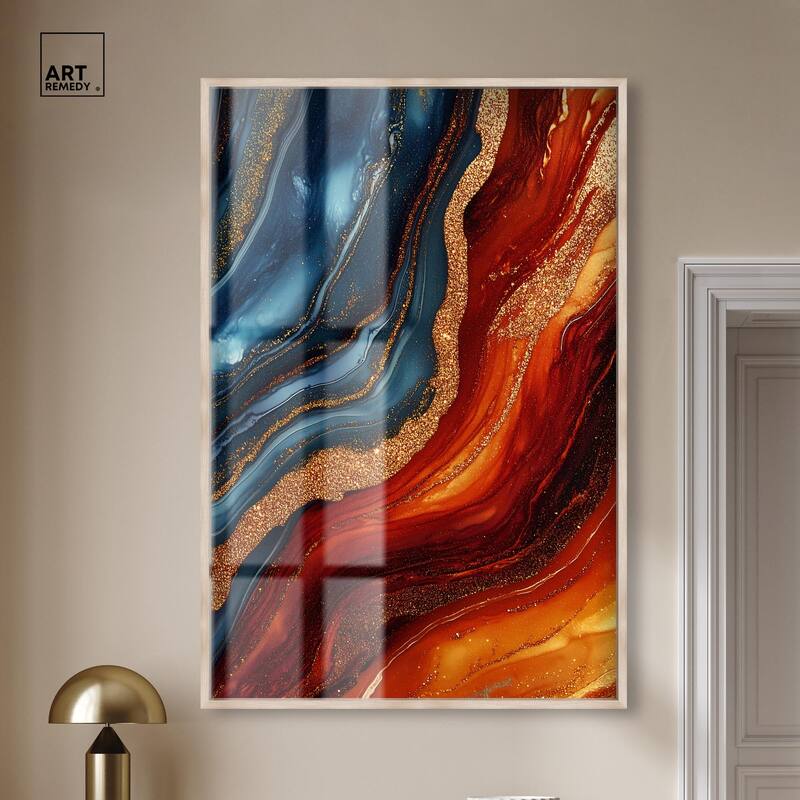 Gilded Galaxy Shadowbox by Art Remedy
