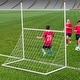 preview thumbnail 3 of 7, 2 in 1 All Weather Football Training Equipment for Park School