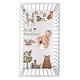 preview thumbnail 1 of 2, Sweet Jojo Designs Woodland Forest Animals Boy Girl Gender Neutral Unisex Photo Op Fitted Crib Sheet Bear Fox Hedgehog Deer Sage