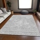 preview thumbnail 28 of 71, Premium Washable Super Soft Muted Floral Mayfield Rug Silver - 10' x 14' - Rectangle