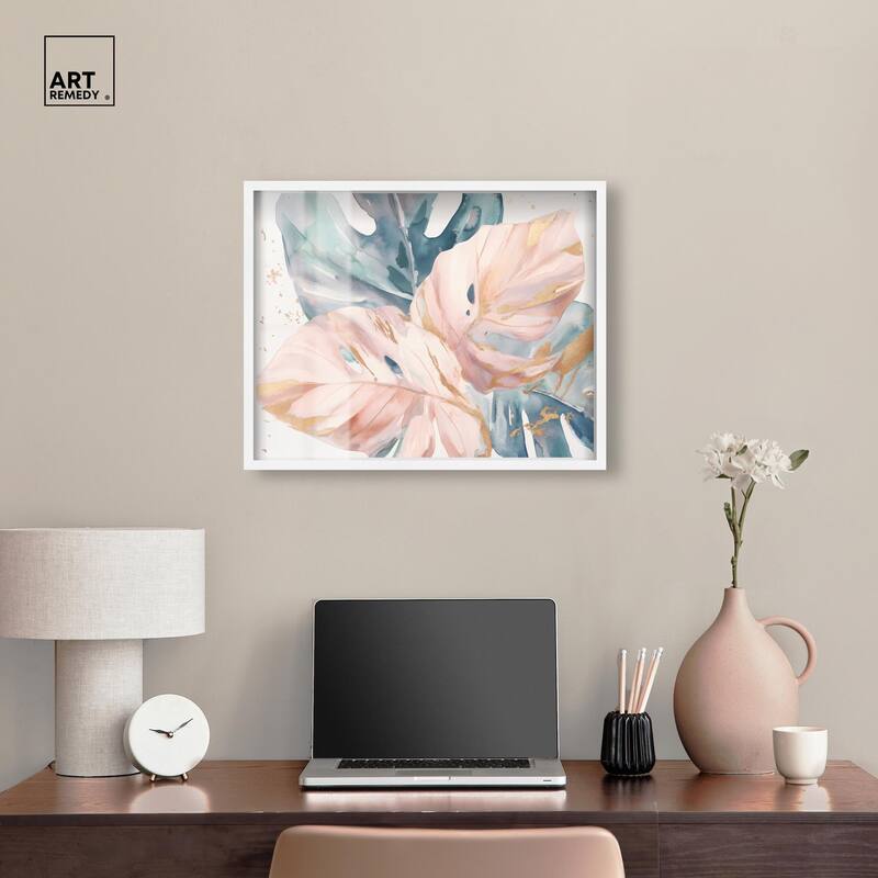 Golden Spritz Shadowbox by Art Remedy
