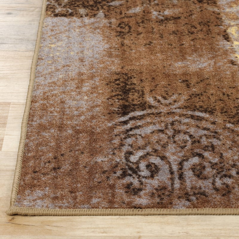 Superior Skinner Printed Non-Slip Indoor Area Rug