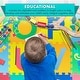preview thumbnail 8 of 8, ProsourceFit Kids Floor Play Mat 3/8-in, 36 Sq Ft - 36 Tiles