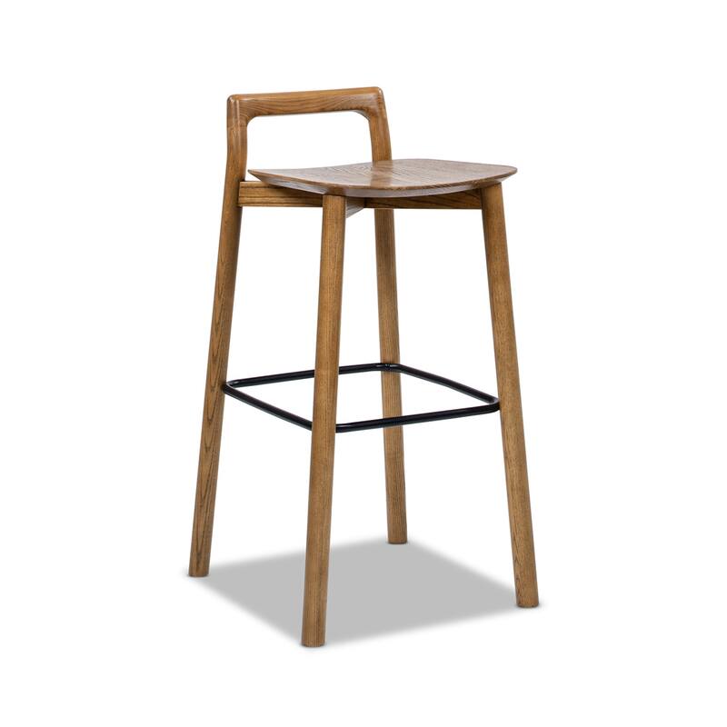 Sven 26.5" Minimalist Low Back Counter Stool