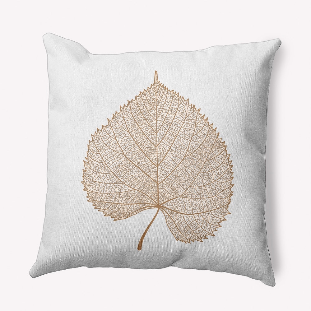 Leaf Study Accent Pillow
