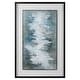 preview thumbnail 1 of 3, Uttermost Lakeside Grande Framed Abstract Print