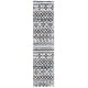 preview thumbnail 13 of 35, SAFAVIEH Tulum Nawal Boho Rug 2' x 8' Runner - Ivory Grey/Grey Blue - Runner