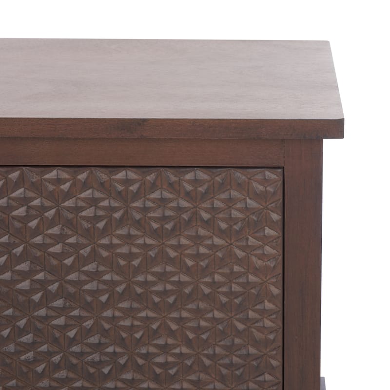 SAFAVIEH Halton 2 Door 1 Shelf Media Stand - 47" W x 16" D x 20" H