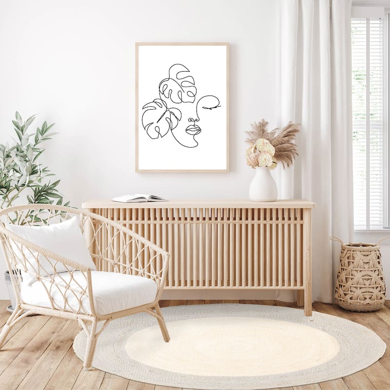 ECARPETGALLERY Braided Weave Palas Denizli Cream Jute Rug - 3'3 x 3'3