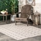preview thumbnail 4 of 12, Nuloom Kiernan Vertical Teardrop Stripe Indoor/Outdoor Area Rug