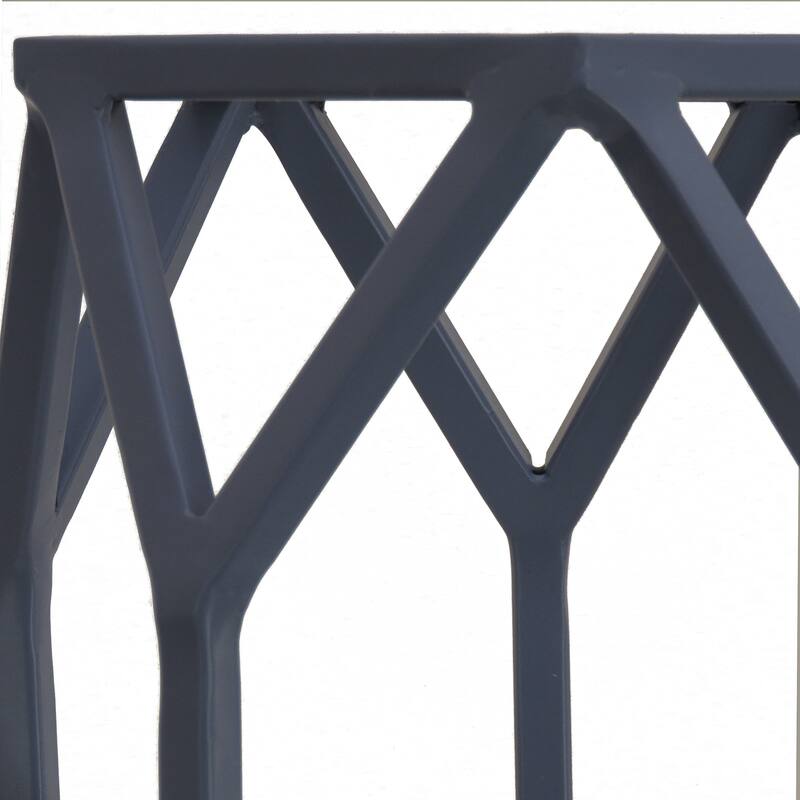 11" Candle Lantern with Glass Chimney, Dusty Blue by National Tree Company - 11 in