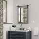 preview thumbnail 64 of 96, Modern Wall Mirrors, Rectangular Mirror with Wood Framed, Bathroom Mirror Barn Mirror Barn Door Mirror with Multi Size