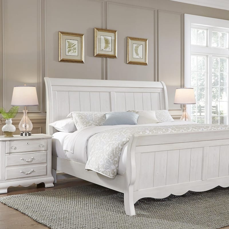 Glass Table Lamp for Living Room Bedroom Set of 2