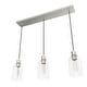 preview thumbnail 7 of 19, Hunter Lochemeade 3-Light Linear Cluster Pendant - Kitchen Island, Dining Room - Modern Farmhouse, Contemporary, Industrial