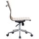preview thumbnail 32 of 30, Modern Mid-back Ribbed Adjustable Office Chair