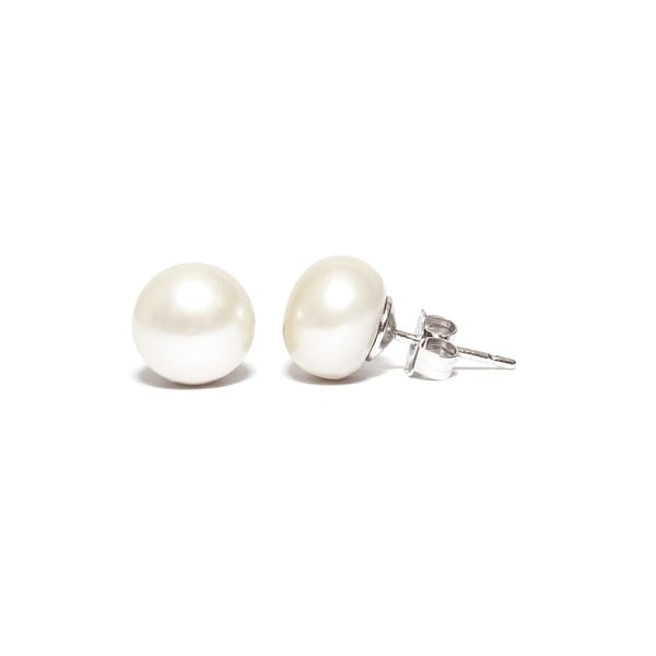 Freshwater Pearl Sterling Silver Earrings