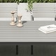 preview thumbnail 14 of 30, Corvus Orville 6-piece Aluminum Outdoor Dining Set with WPC Table Top