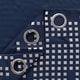 preview thumbnail 22 of 62, Room Darkening Silver Foil Pattern Grommet Curtains 2 Panels