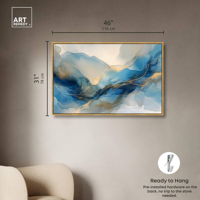 Postmodern Flow II Canvas by Art Remedy