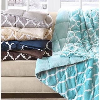 Madison park ogee oversized throw 2025