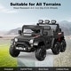 preview thumbnail 5 of 22, Ride on Car with 6 EVA Wheels&4WD, 24V Battery Powered Electric Car for Ages 3-6 Kids
