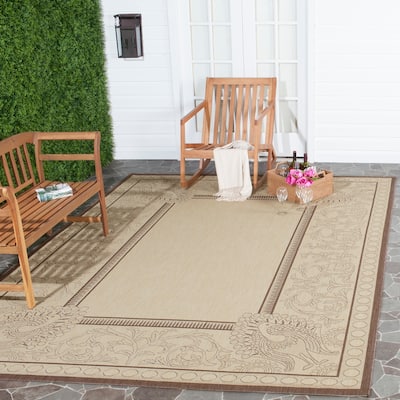 SAFAVIEH Courtyard Abaco Indoor/ Outdoor Waterproof Patio Backyard Rug