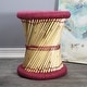 preview thumbnail 36 of 76, Natural Geo Moray Decorative Handwoven Jute Accent Stool