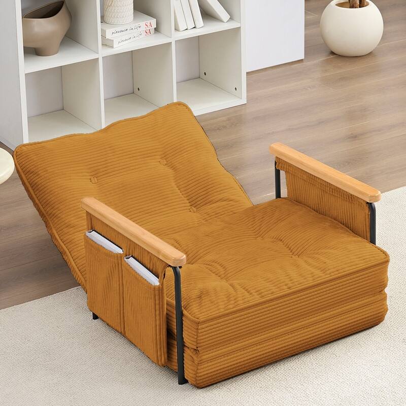 Mixoy Muti-Functional Folding Floor Sofa Bed,3-Seater,2-Seater,1-Seater Lazy Futon Sofa with 6 Position Adjustable Backrest