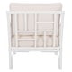 preview thumbnail 6 of 8, SAFAVIEH Kazumi Rattan Accent Chair with Cushion - 27.6" W x 31.5" L x 31.5" H