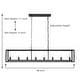preview thumbnail 19 of 36, Modern Farmhouse 8-light 48In Rectangle Linear Chandelier for Dining Room with UL Certified