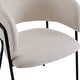 preview thumbnail 27 of 32, Nest Upholstered Arm Dining Chair by Christopher Knight Home