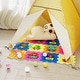 preview thumbnail 5 of 8, Gymax 8 PCS Kids Play Mat w/Detachable Animal Train Patterns for Aged - Multicolor
