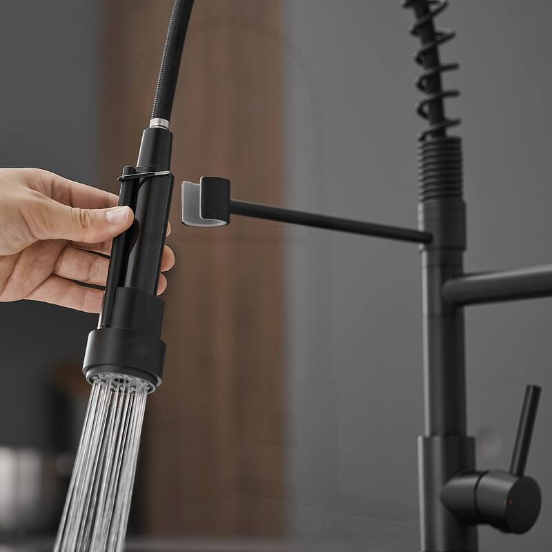Commercial Stainless Steel Single Handle Kitchen Faucet