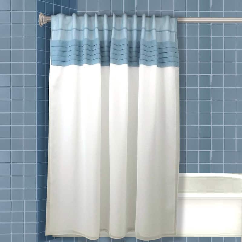 Geneva Premium Shower Curtain - No Liner Needed