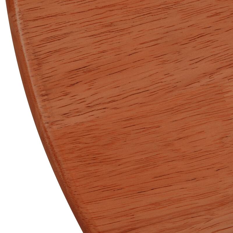 Modern Dark Red Wooden Coffee Table Solid Wood Rattan Coffee Table with Artificial Rattan, for Living Room