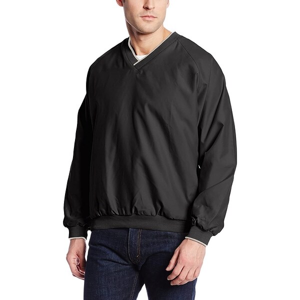v neck windshirt pullover