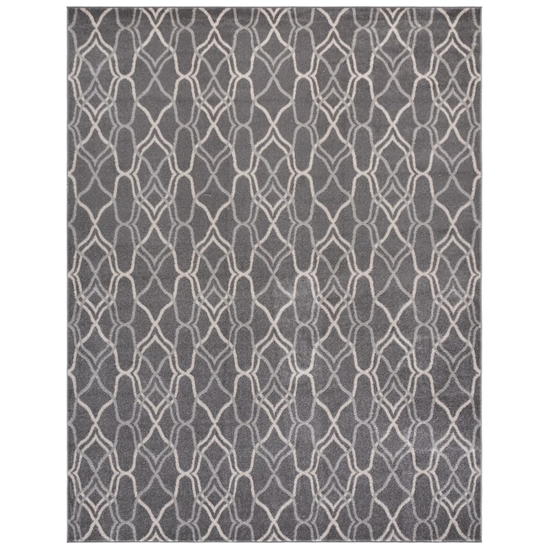 SAFAVIEH Amherst Dursiye Modern Rug - 11' x 16' - Grey/Light Grey