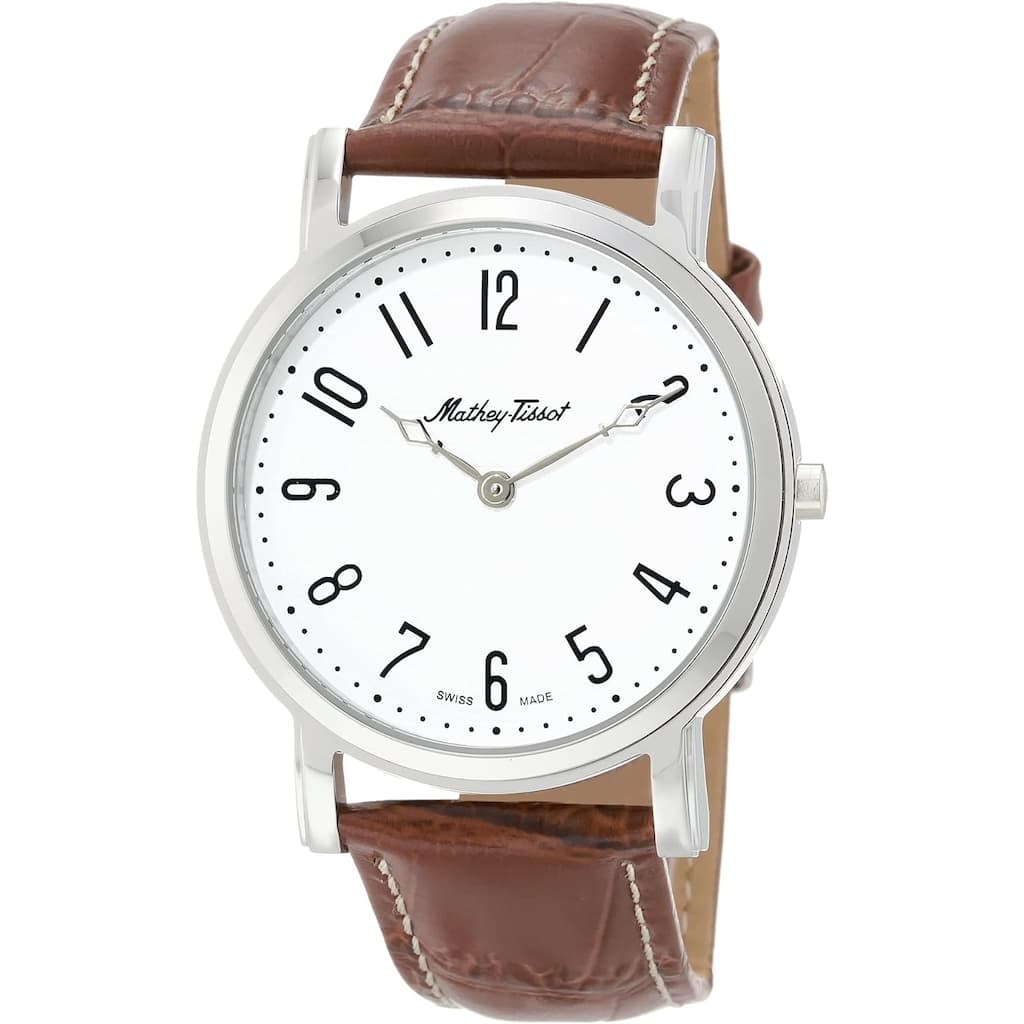 Mathey Tissot Men's City White Dial Watch - H611252AG - One Size