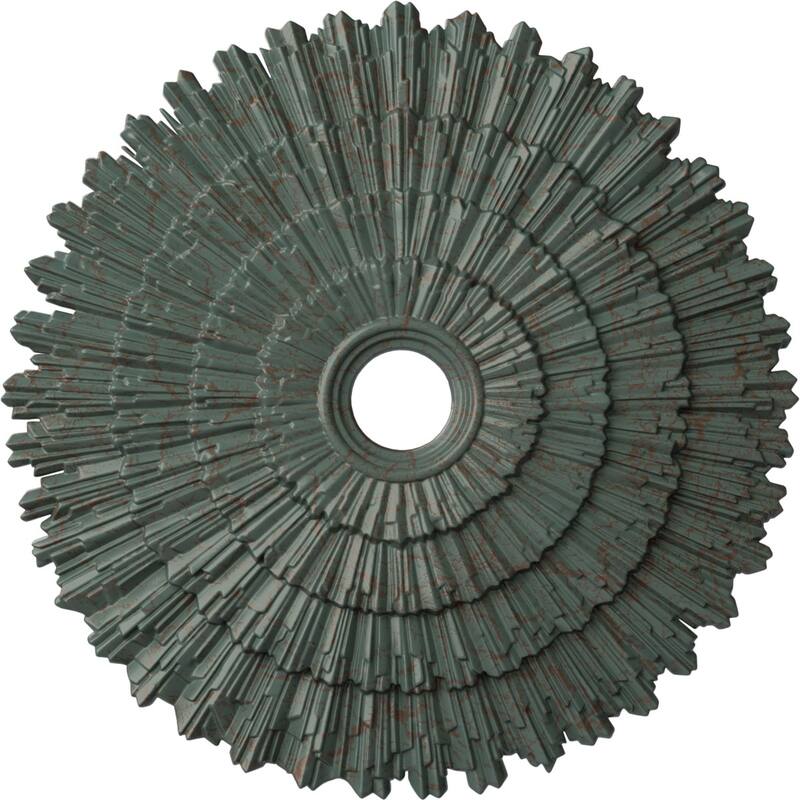 24 3/4"OD x 3 1/4"ID x 1 7/8"P Eryn Ceiling Medallion