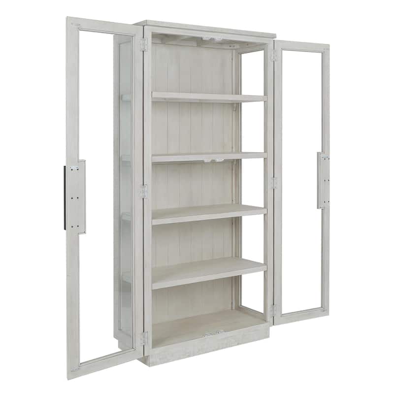 Classic Home Larson 82" Reclaimed Pine Wood Cabinet