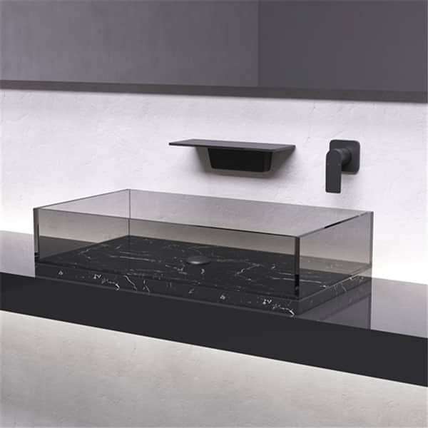 slide 2 of 30, Waterfall Bathroom Sink Faucet