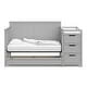 preview thumbnail 24 of 25, Graco Hadley Crib & Changer w/ Drawer with Premium Foam Crib and Toddler Mattress