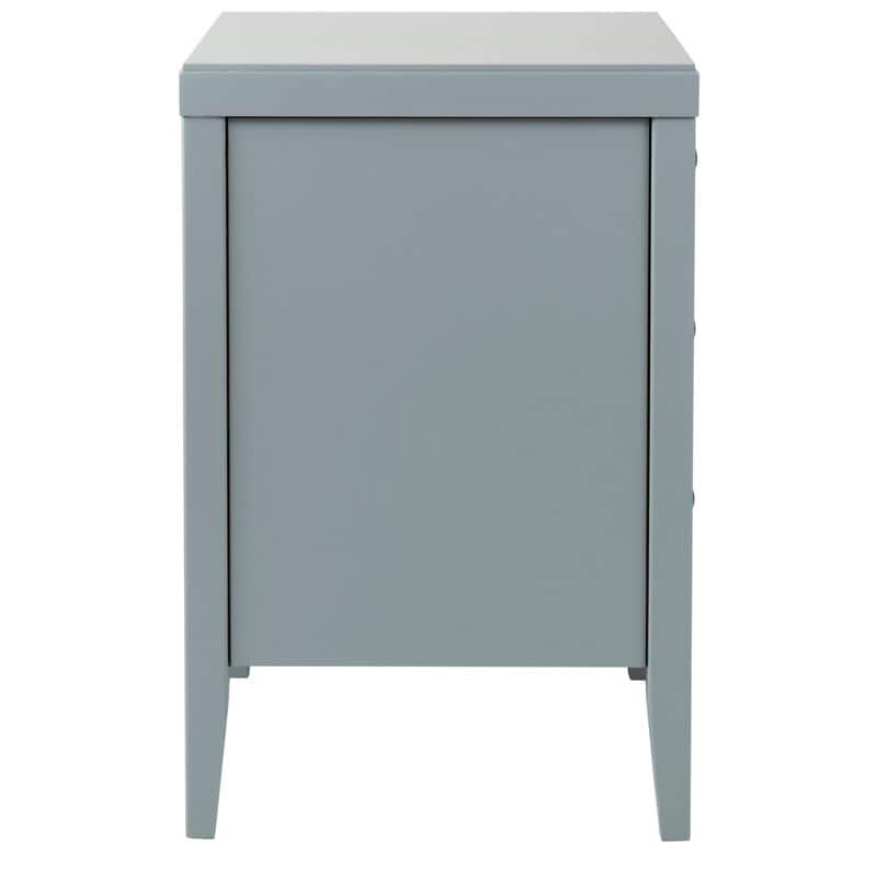East at Main Painted Acacia Wood 3-Drawer Nightstand