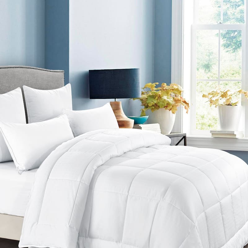 All Season Down Alternative Comforter with 300TC Cotton Cover