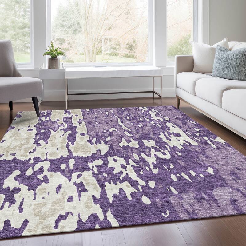 Premium Washable Super Soft Contemporary Glam Mayfield Rug