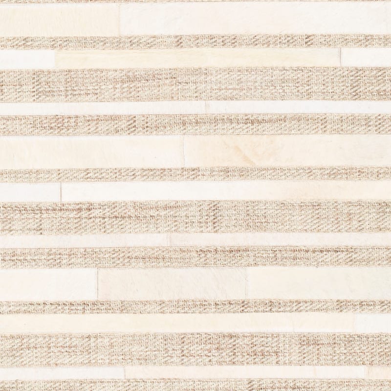 Surya Eula Modern Hair-on-hide Leather Area Rug