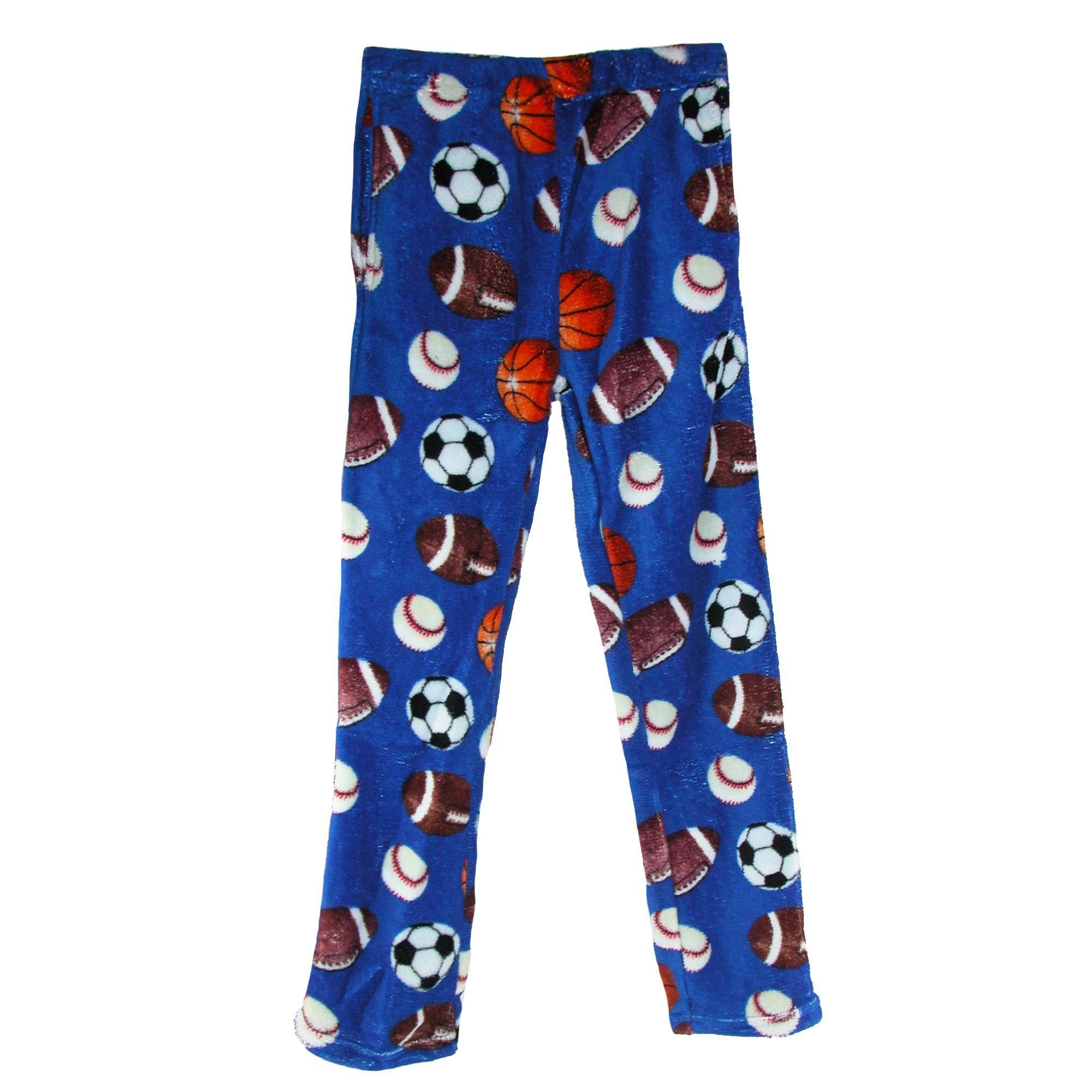 Boyz Club Boys Coral Fleece Lounge Pajama Pants